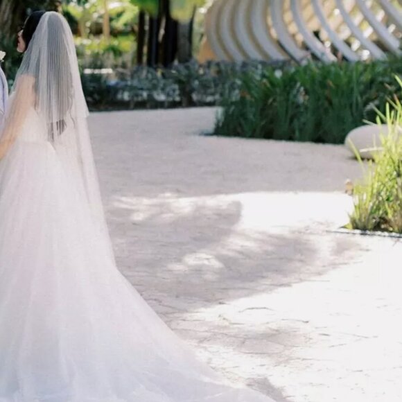 Wayfarer Bride Algarve Pleated Veil Unbridaled main image 8